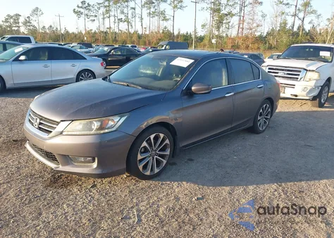 2015 Honda Accord Sport from USA, damaged, VIN 1HGCR2F54FA065410